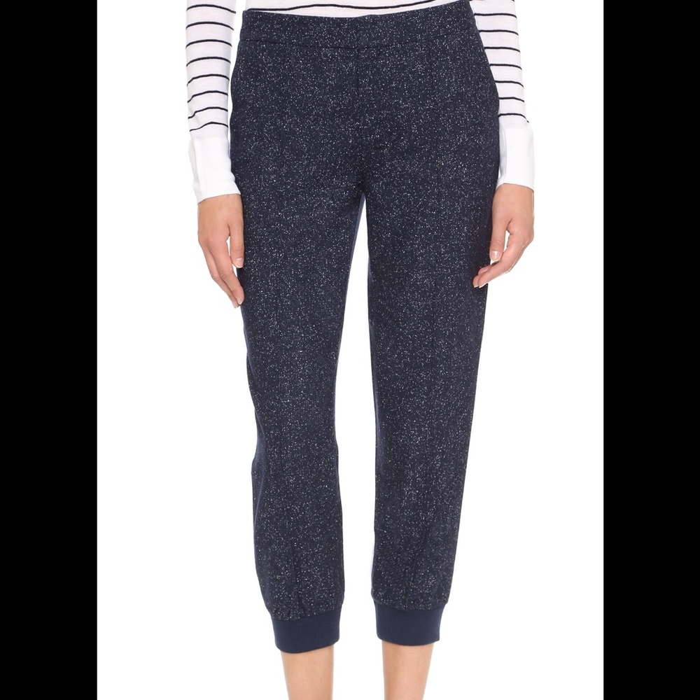 Club Monaco Briton speckled tweed jogger sz 4